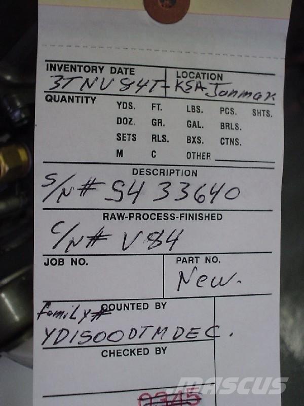 Yanmar 3TNV84T-BKSA Varikliai