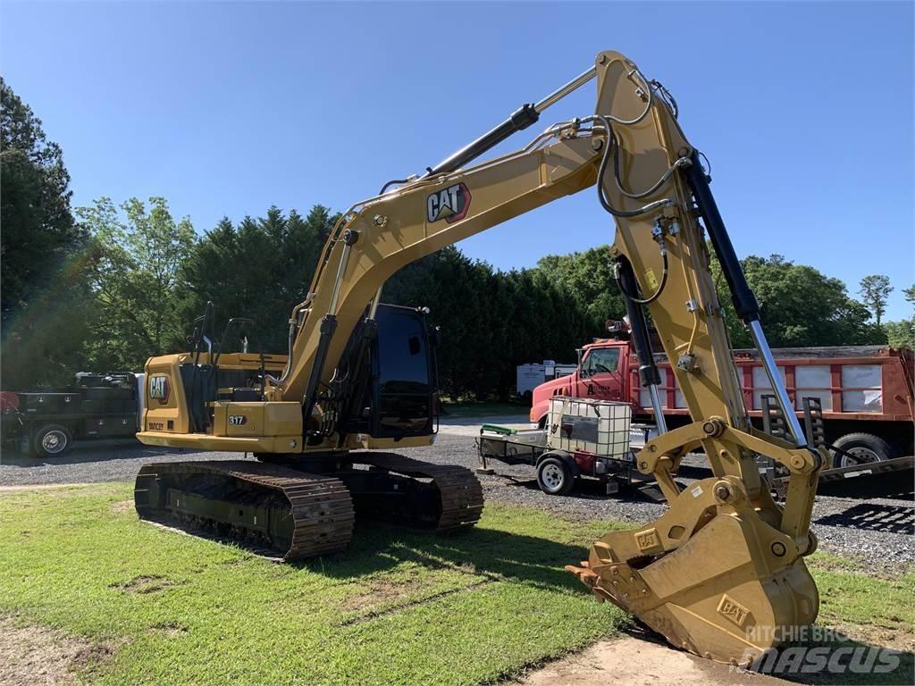 CAT 317 Vidutinės galios ekskavatoriai 7-12 t