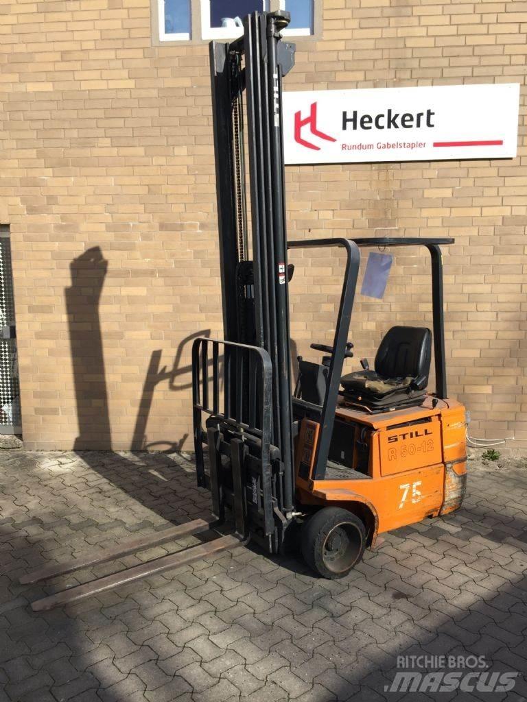 Still R50-12 Elektriniai šakiniai krautuvai