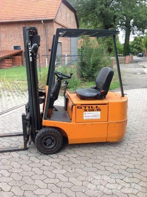 Still R50-15 Elektriniai šakiniai krautuvai