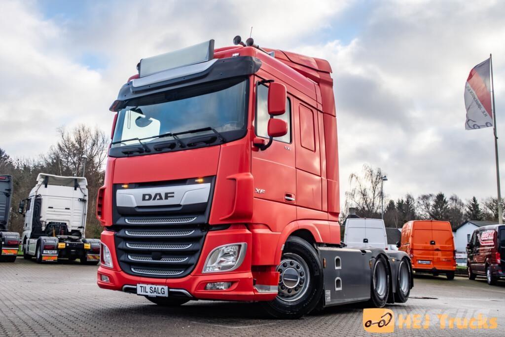 DAF XF 530 FTS 6x2 Naudoti vilkikai