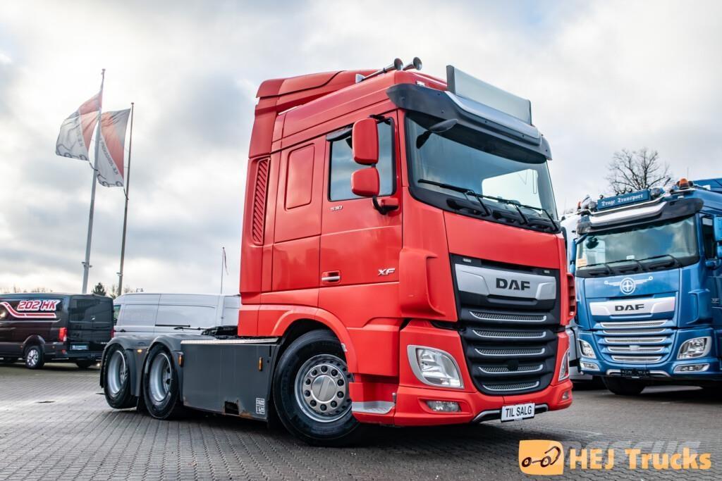 DAF XF 530 FTS 6x2 Naudoti vilkikai