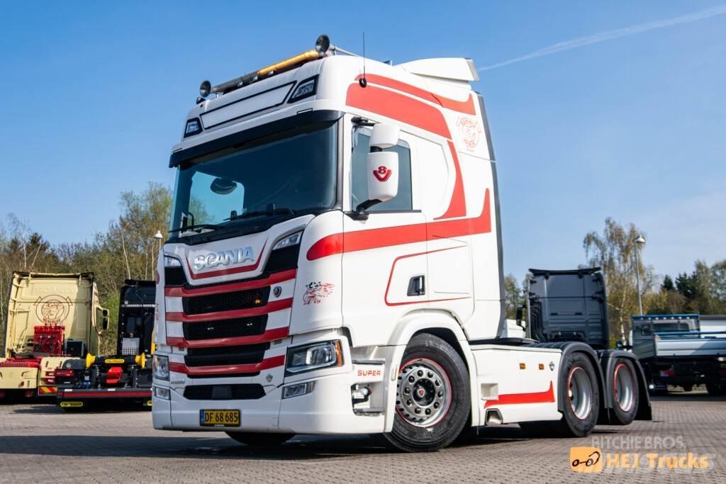Scania R660 A6x2NB Naudoti vilkikai