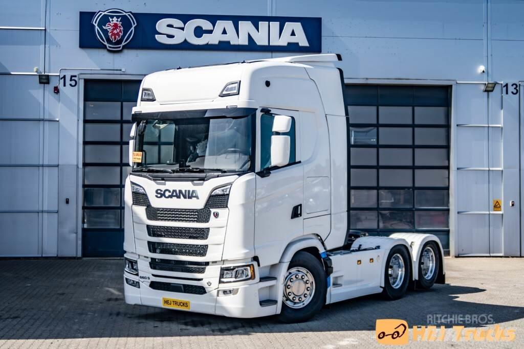 Scania S660 A6X2NB Naudoti vilkikai