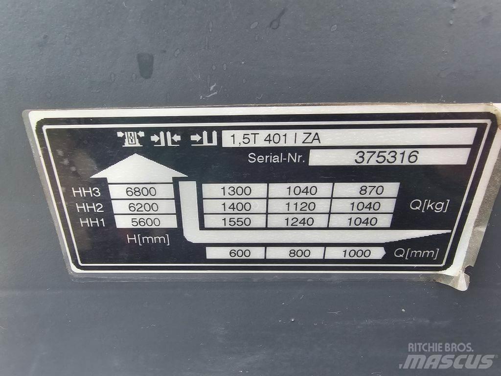 Jungheinrich ETVQ20 Šakiniai krautuvai su privažiavimu iš visų keturių pusių