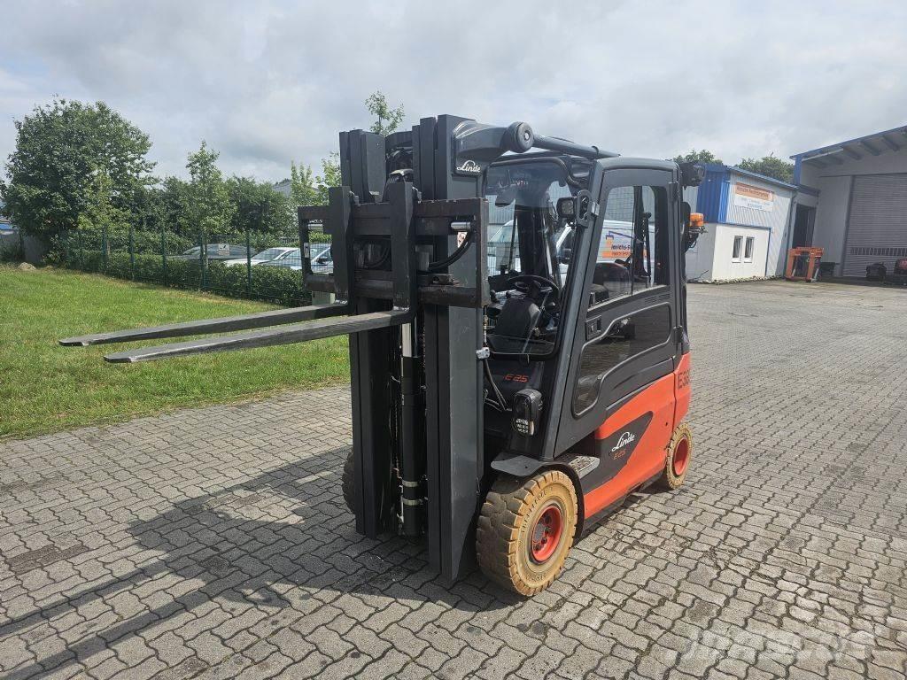 Linde E25-01 UVV Elektriniai šakiniai krautuvai