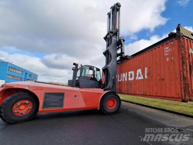 Linde H320 Naudoti konteinerių krautuvai