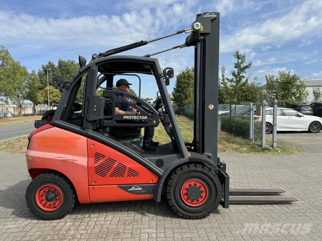 Linde H50T LPG (dujiniai) krautuvai