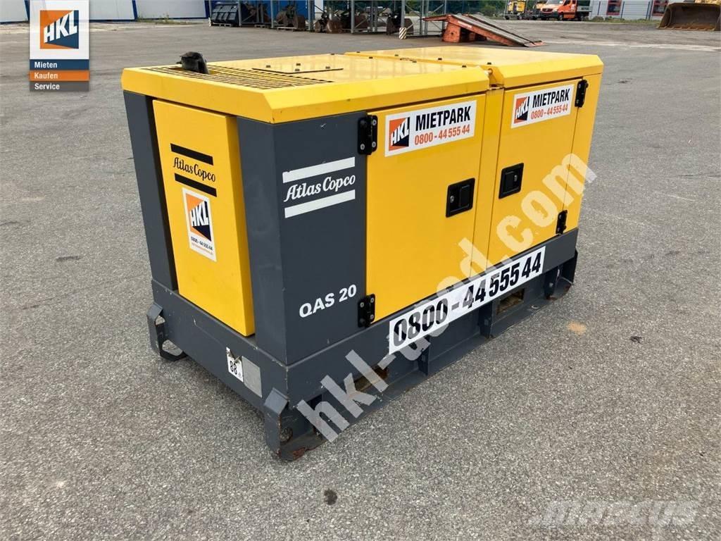 Atlas Copco QAS 20 KDS Kiti generatoriai