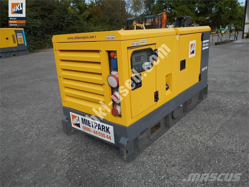Atlas Copco QAS 40 KDS Kiti generatoriai