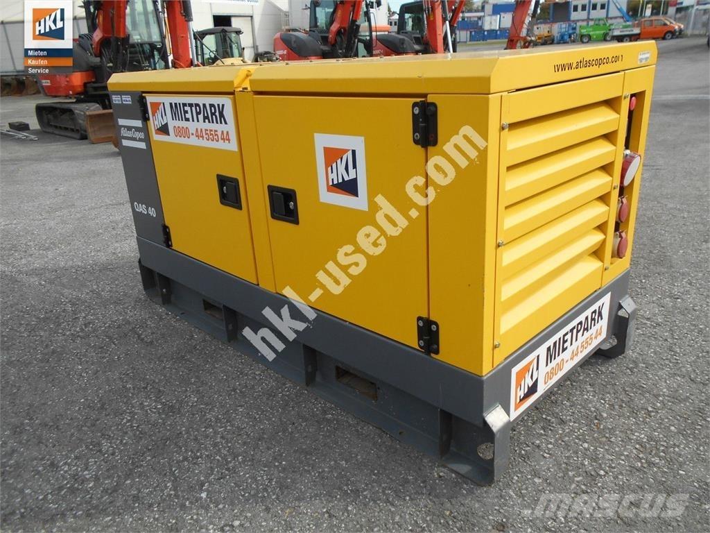 Atlas Copco QAS 40 KDS Kiti generatoriai
