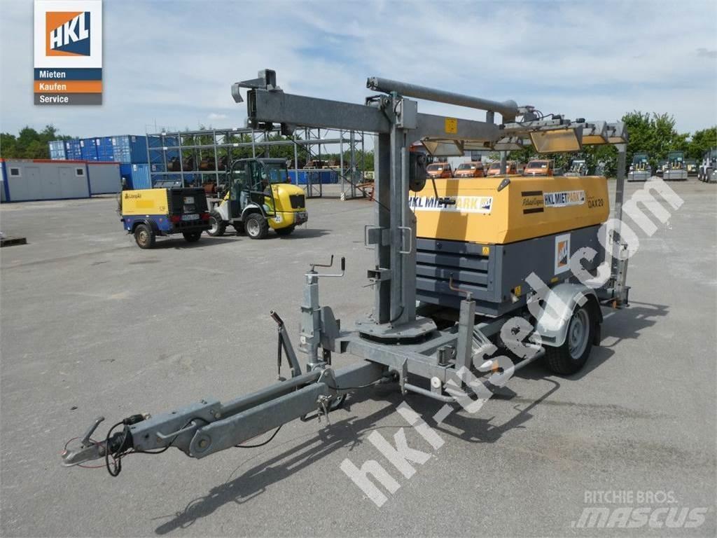 Atlas Copco QAX 20 DDLT Apšvietimo bokšteliai