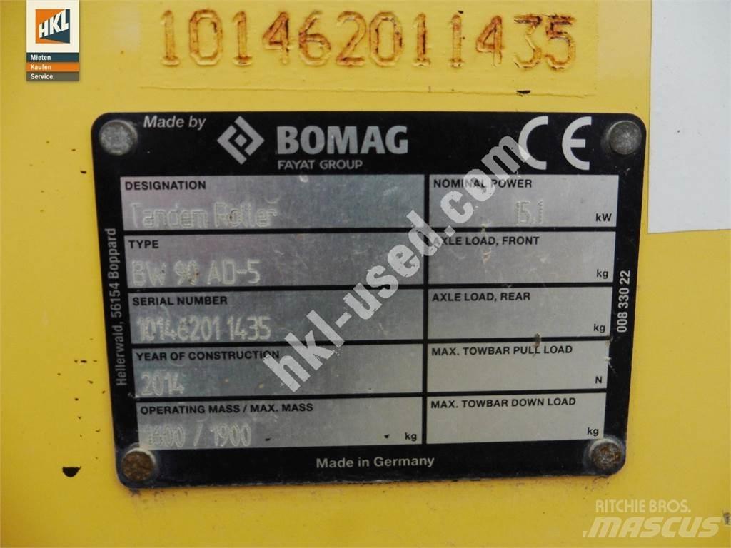 Bomag BW 90 AD-5 Statyba - Kita