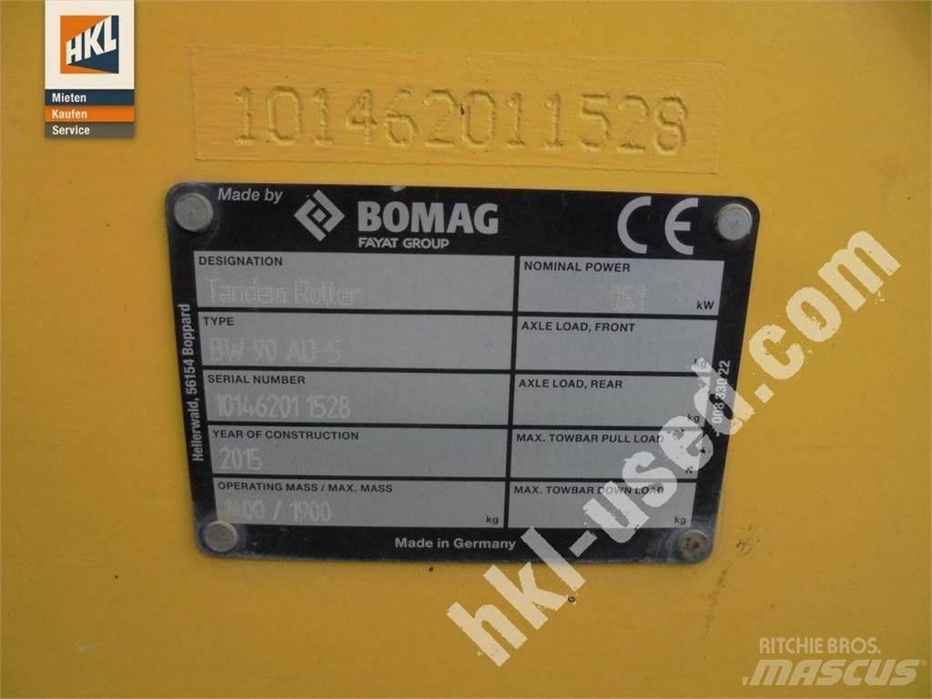 Bomag BW 90 AD-5 Statyba - Kita