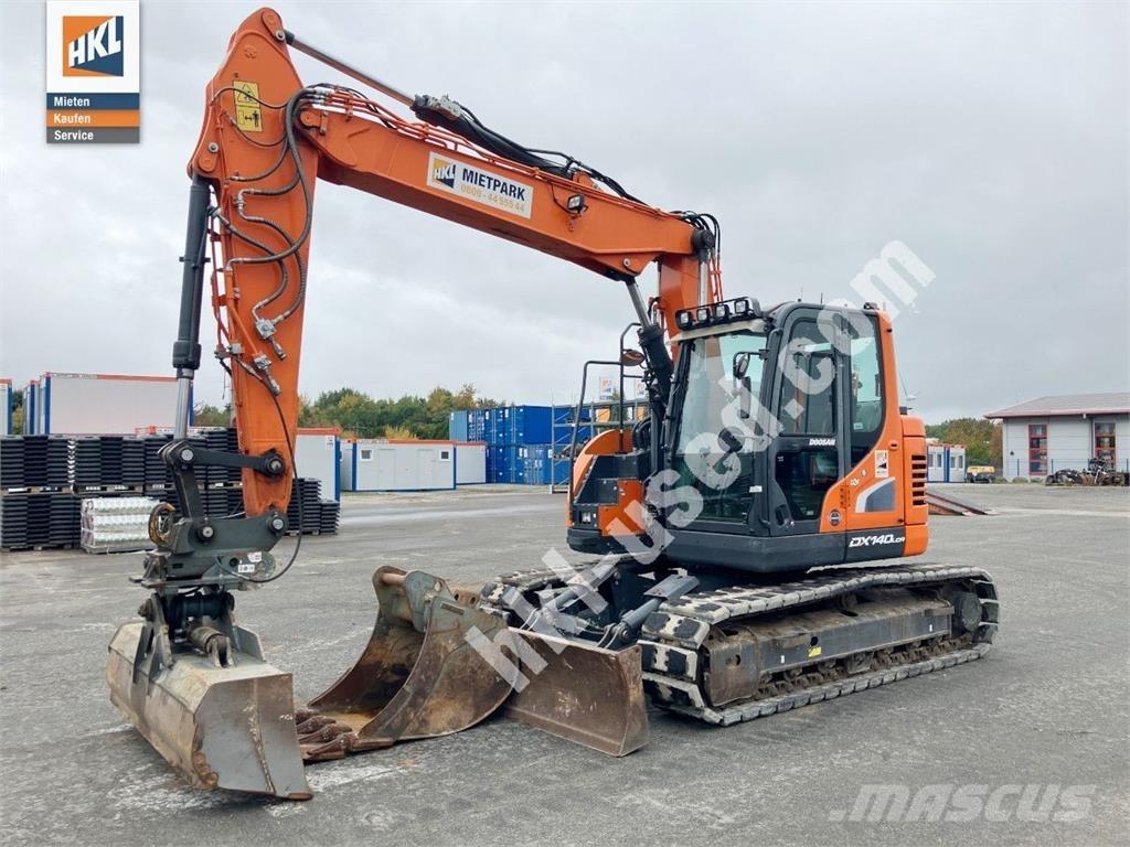 Doosan DX 140 LCR-5 Vikšriniai ekskavatoriai