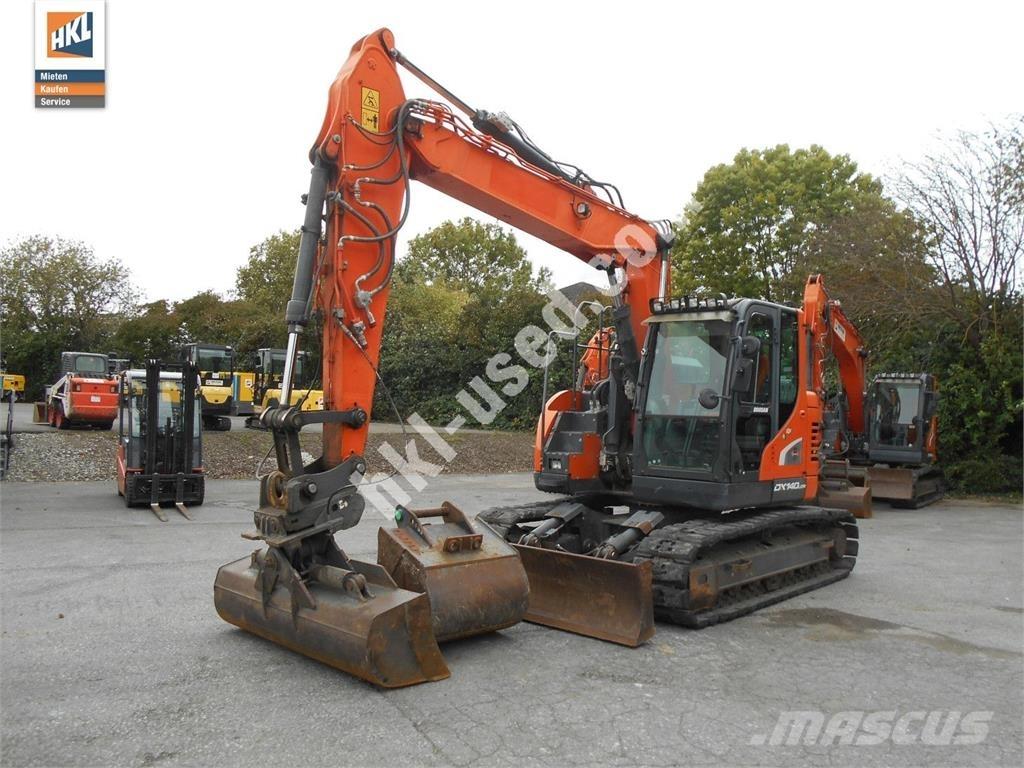 Doosan DX 140 LCR-5 Vikšriniai ekskavatoriai