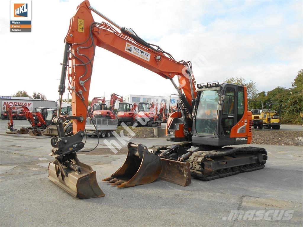 Doosan DX 140 LCR-5 Vikšriniai ekskavatoriai