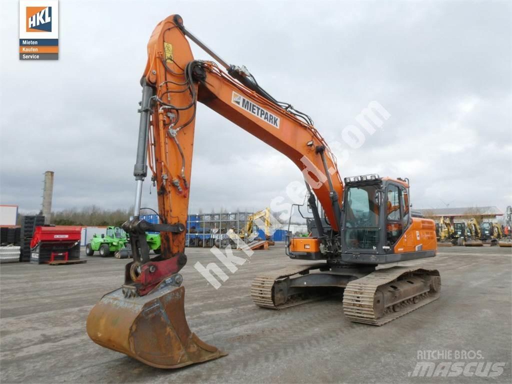 Doosan DX 225 LC-5 Vikšriniai ekskavatoriai