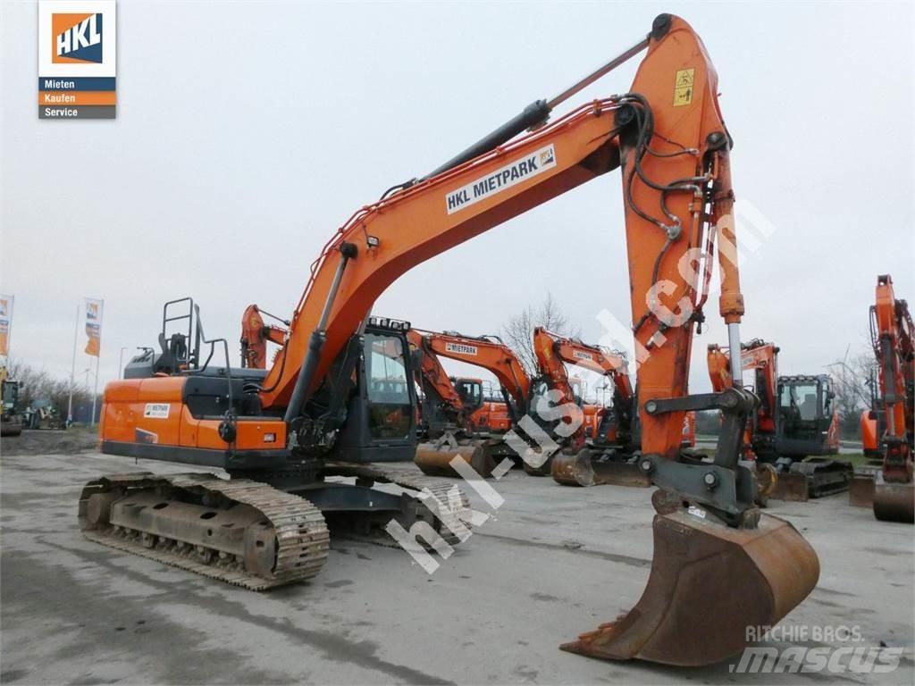 Doosan DX 225 LC-5 Vikšriniai ekskavatoriai