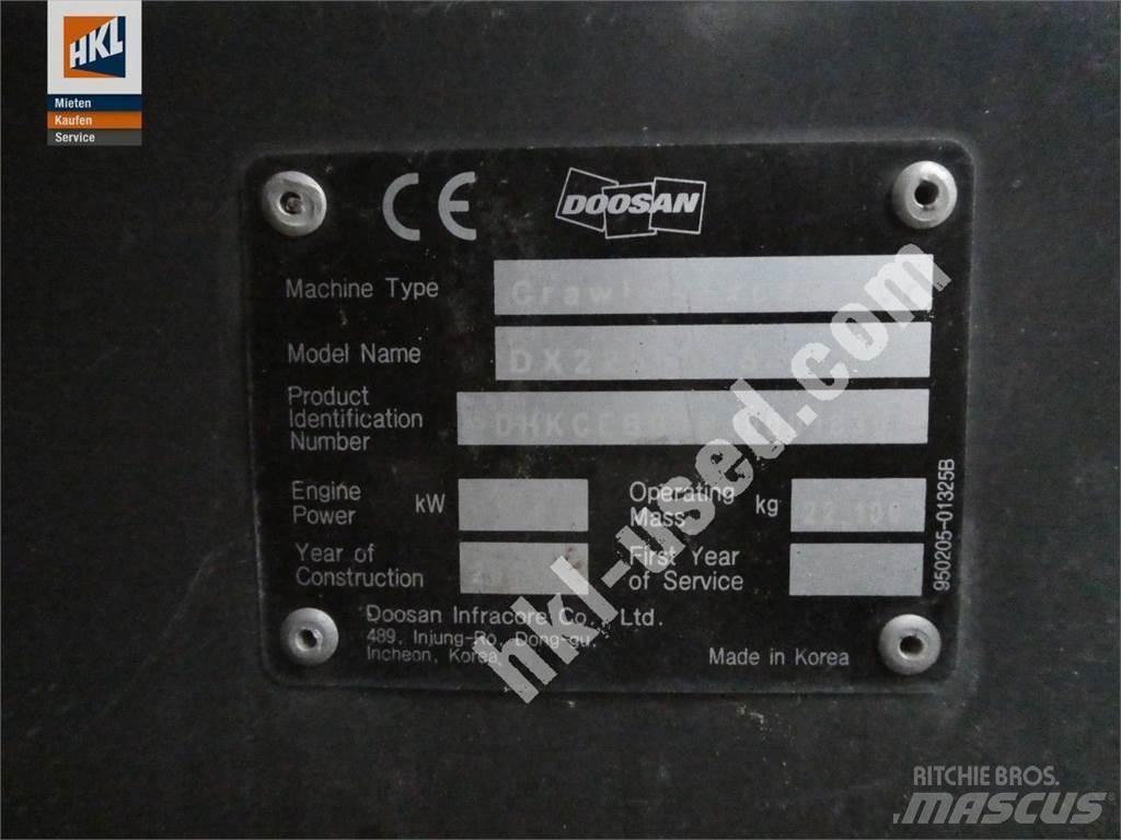 Doosan DX 225 LC-5 Vikšriniai ekskavatoriai