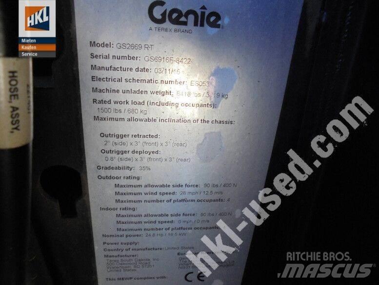 Genie GS 2669 RT Statyba - Kita