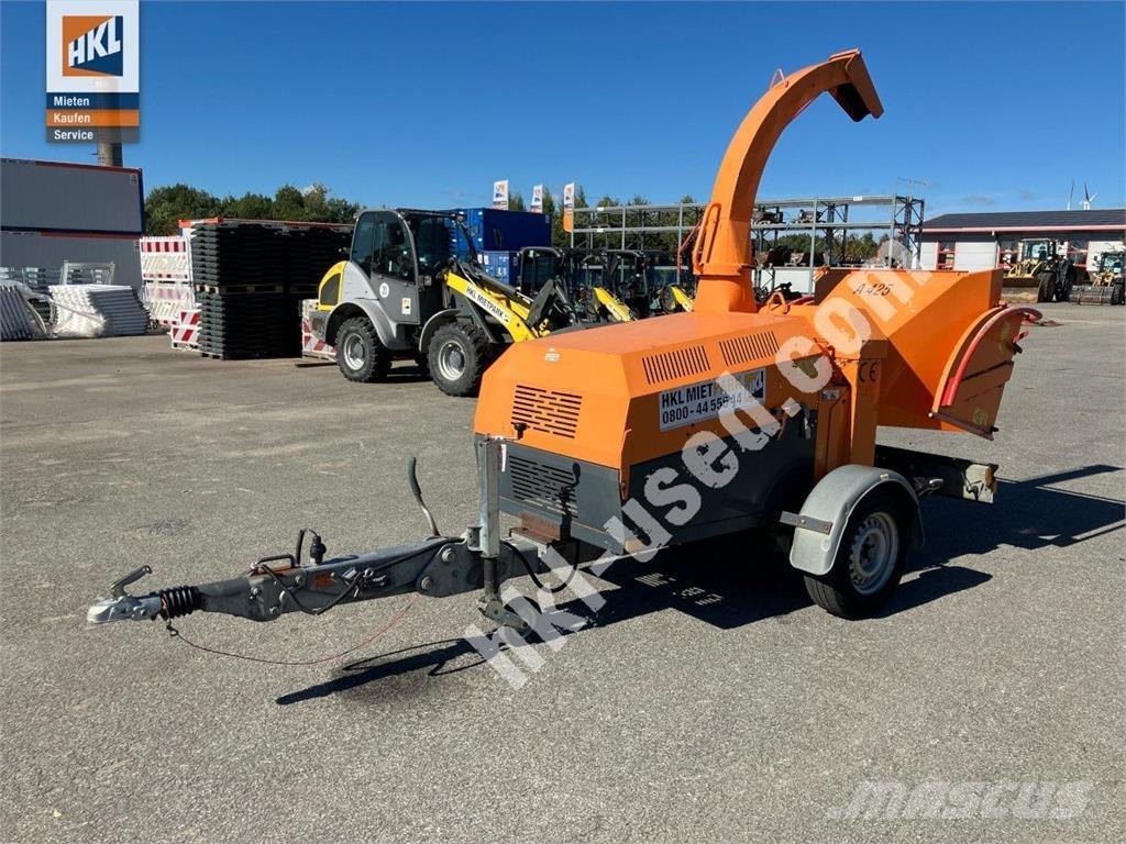 Jensen A 425 Medienos smulkintuvai