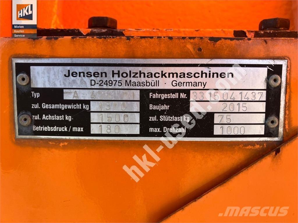 Jensen A 425 Medienos smulkintuvai