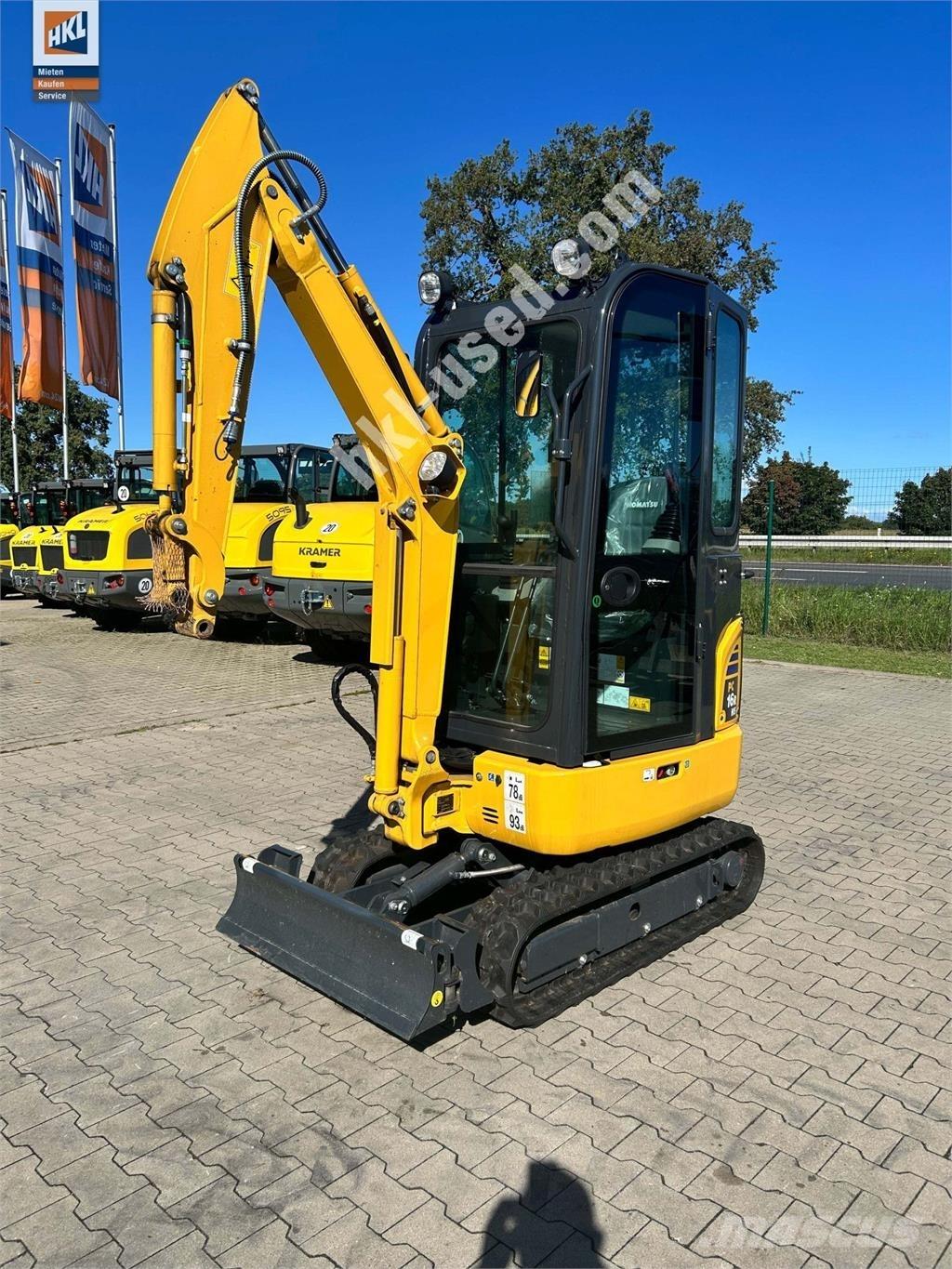 Komatsu PC 16 R-3HS Mini ekskavatoriai < 7 t