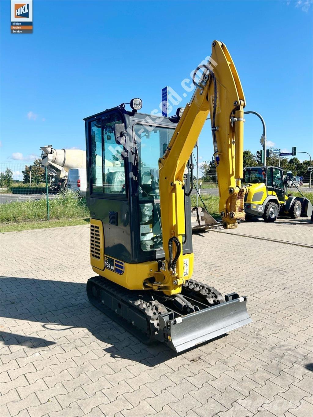 Komatsu PC 16 R-3HS Mini ekskavatoriai < 7 t