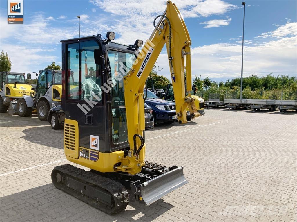 Komatsu PC 16 R-3HS Mini ekskavatoriai < 7 t