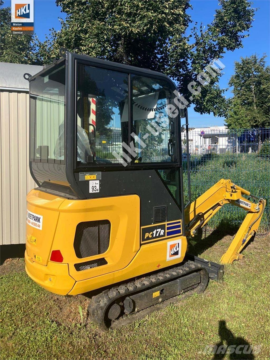 Komatsu PC 17 R-5 Mini ekskavatoriai < 7 t