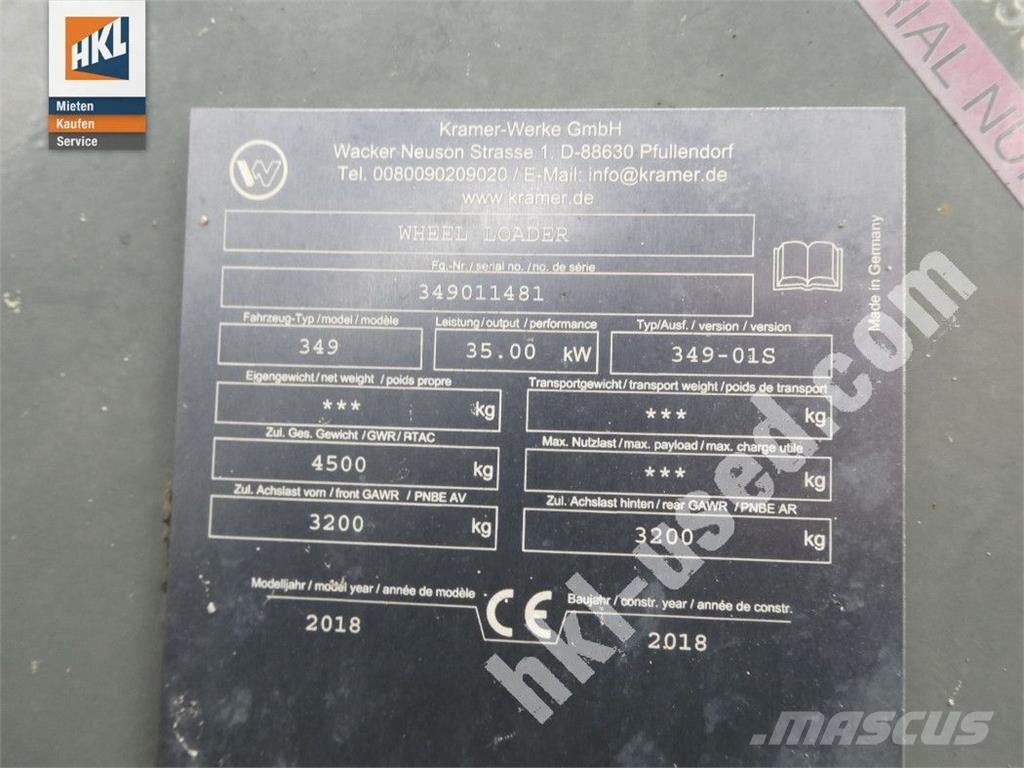 Kramer 5065 Naudoti ratiniai krautuvai