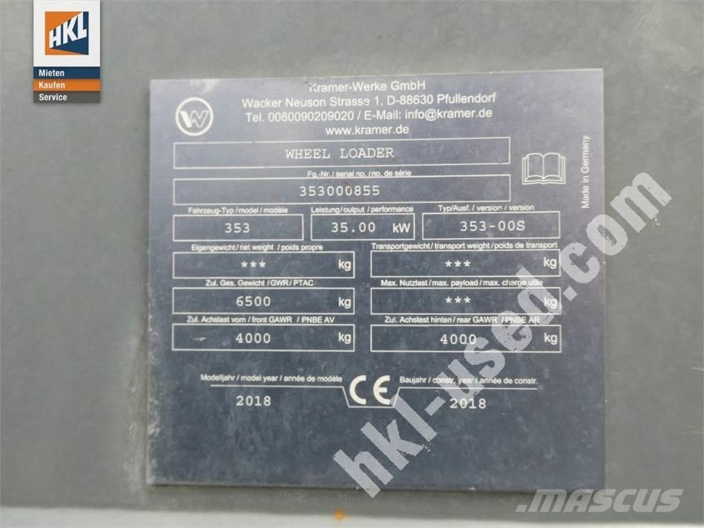 Kramer 5075 Naudoti ratiniai krautuvai