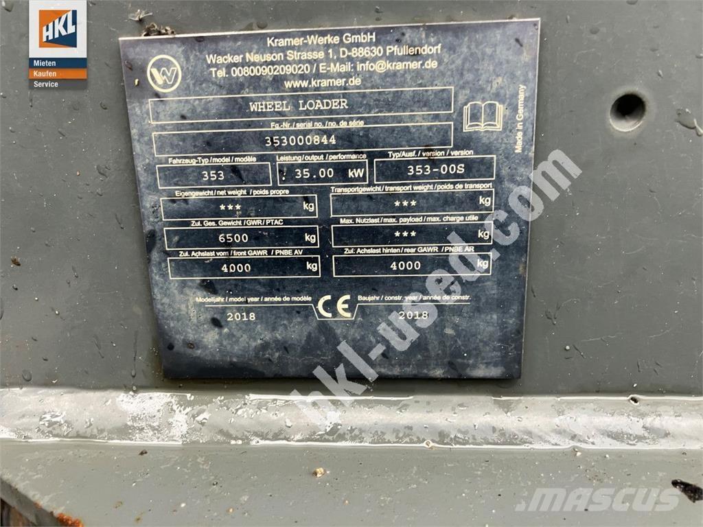 Kramer 5075 Naudoti ratiniai krautuvai