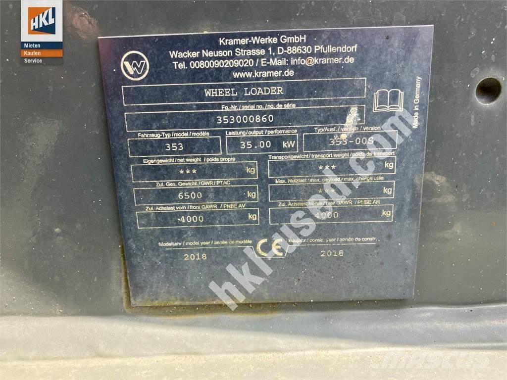 Kramer 5075 Naudoti ratiniai krautuvai