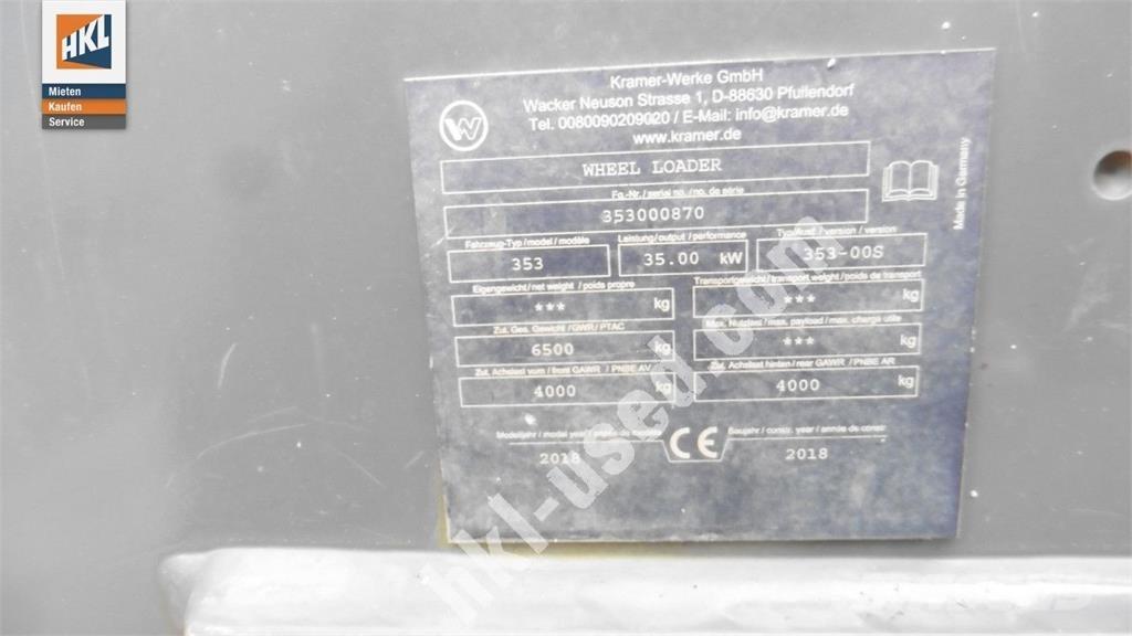 Kramer 5075 Naudoti ratiniai krautuvai