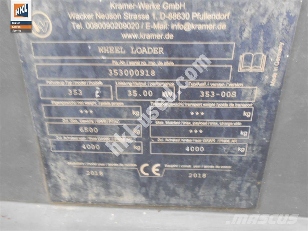 Kramer 5075 Naudoti ratiniai krautuvai