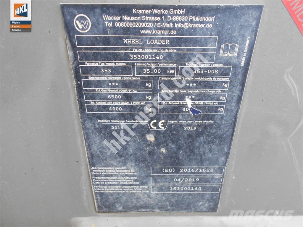 Kramer 5075 Naudoti ratiniai krautuvai