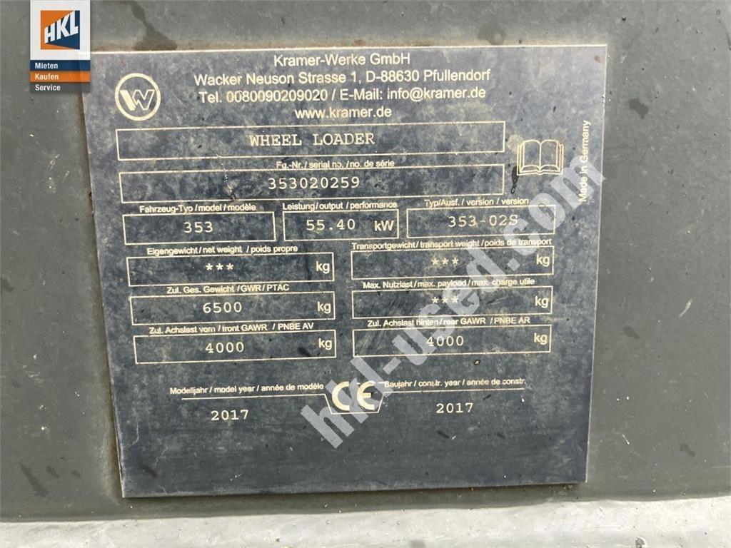 Kramer 5095 Naudoti ratiniai krautuvai