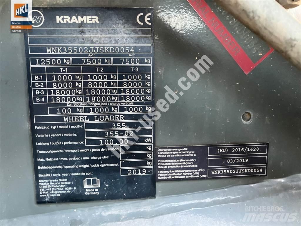 Kramer 8155 Naudoti ratiniai krautuvai