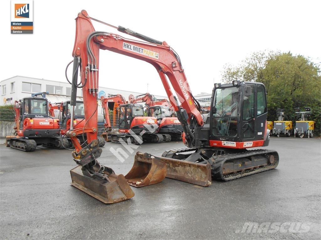 Kubota KX 080-4 Mini ekskavatoriai < 7 t