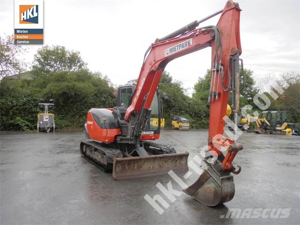 Kubota KX 080-4 Mini ekskavatoriai < 7 t
