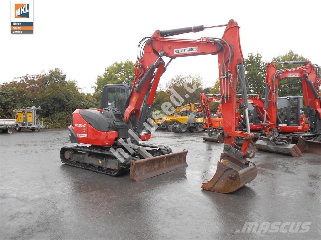 Kubota KX 080-4 Mini ekskavatoriai < 7 t