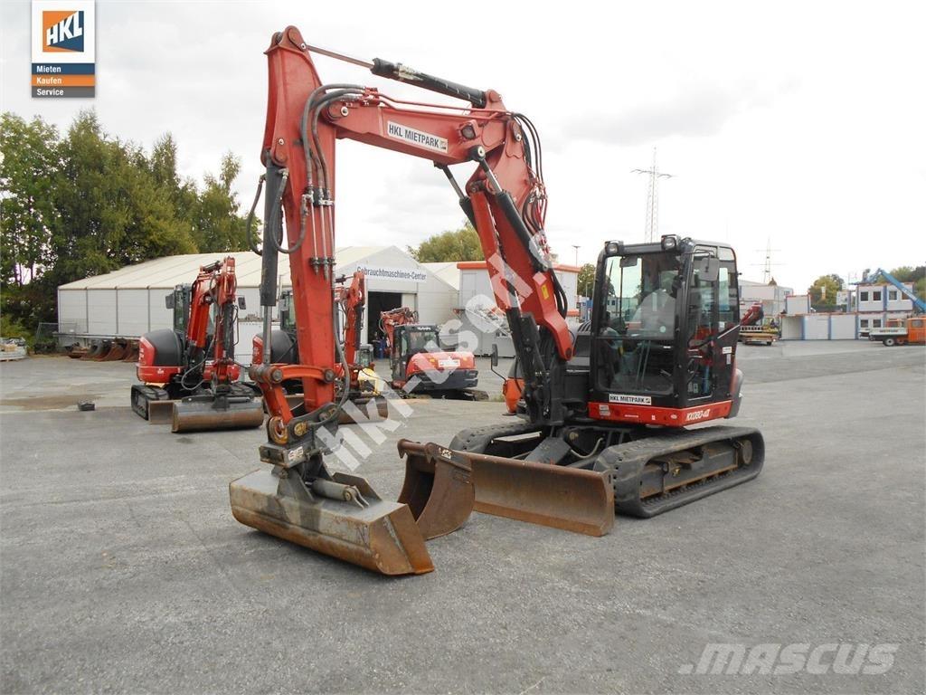 Kubota KX 080-4 Mini ekskavatoriai < 7 t