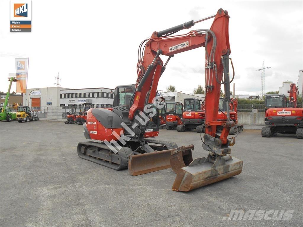 Kubota KX 080-4 Mini ekskavatoriai < 7 t
