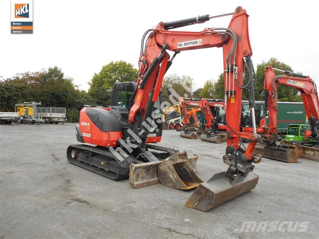 Kubota KX 080-4 Mini ekskavatoriai < 7 t