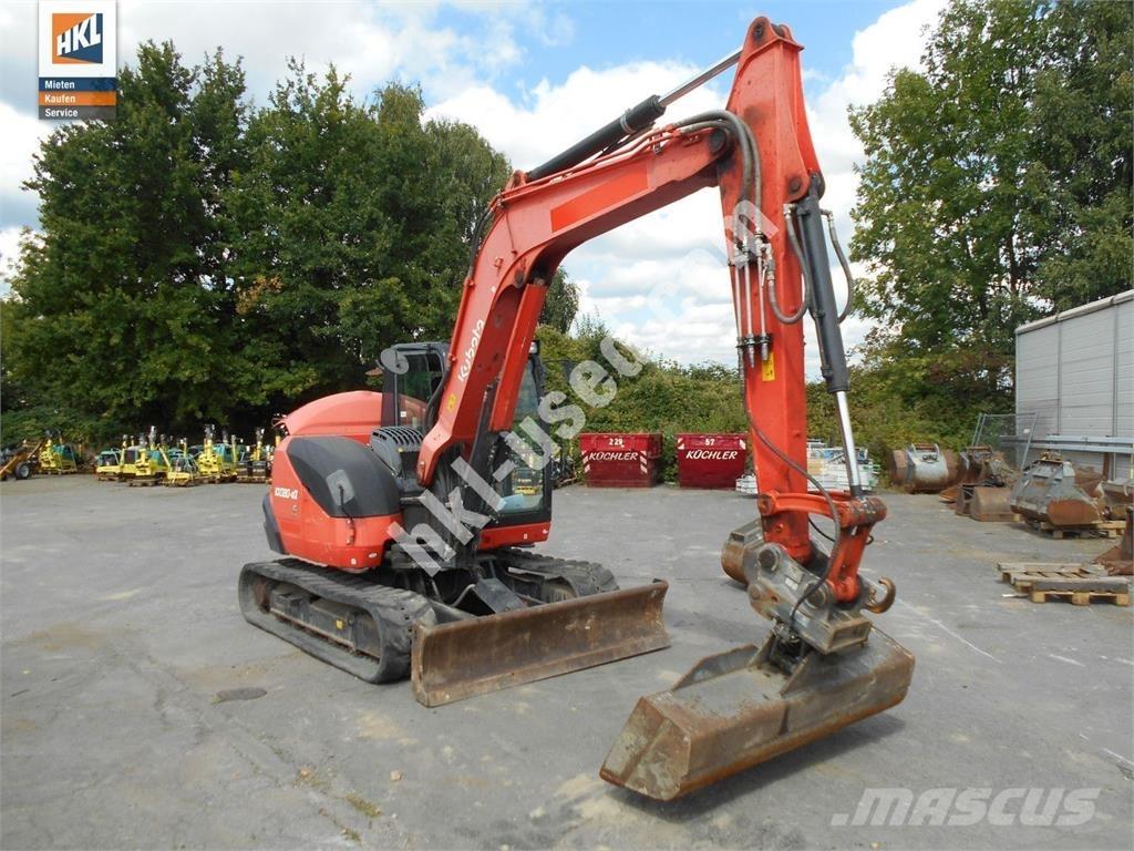 Kubota KX 080-4 Mini ekskavatoriai < 7 t
