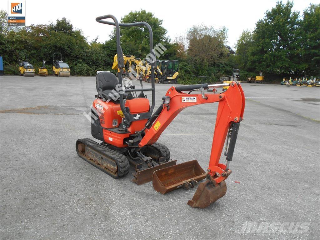 Kubota U 10-3 Mini ekskavatoriai < 7 t