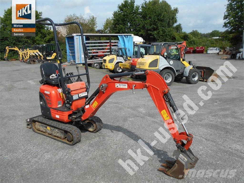 Kubota U 10-3 Mini ekskavatoriai < 7 t