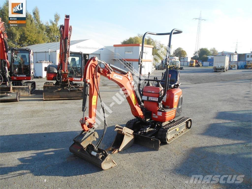 Kubota U 10-3 Mini ekskavatoriai < 7 t